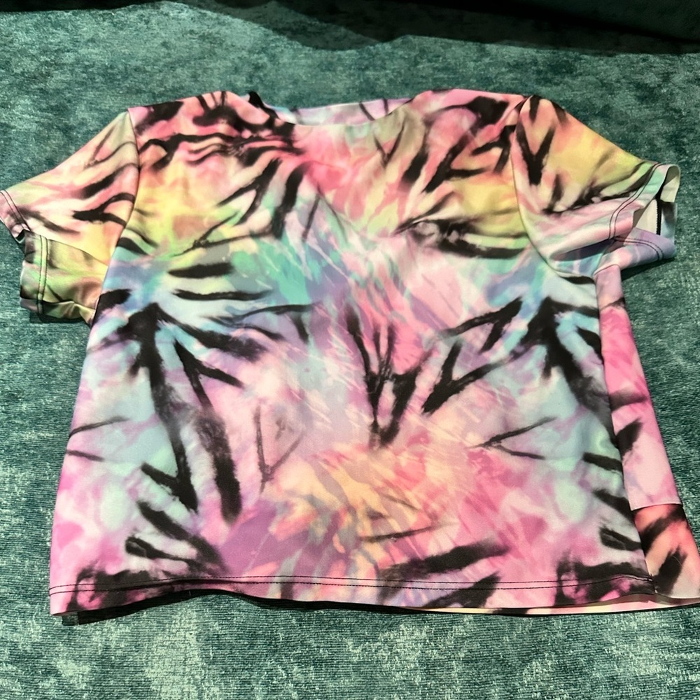 More Than Magic Pastel Tie-Dye Swim Top